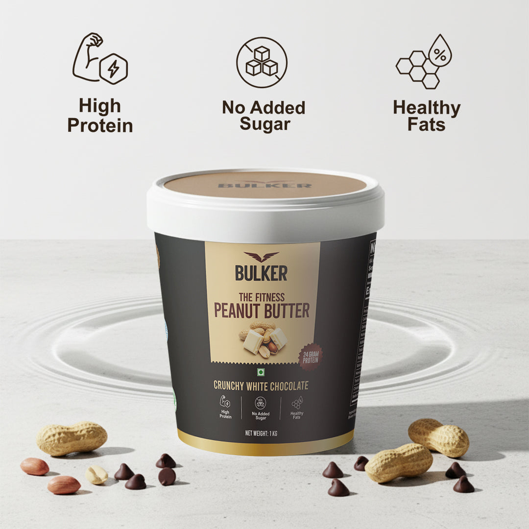 BULKER - Crunchy White Chocolate Peanut Butter