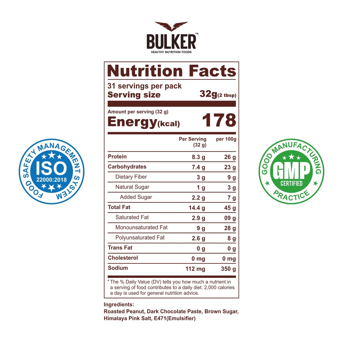 Bulker peanut butter