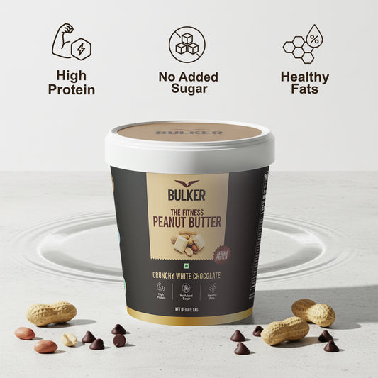 BULKER - Crunchy White Chocolate Peanut Butter
